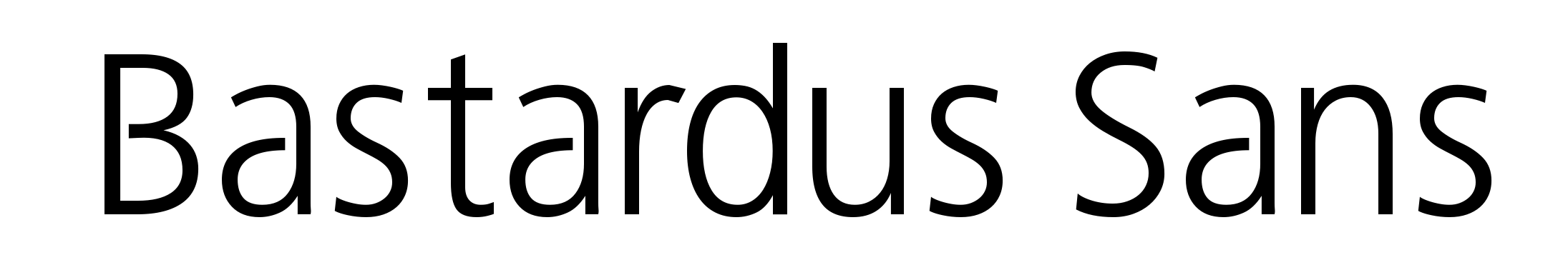 Bastardus Sans